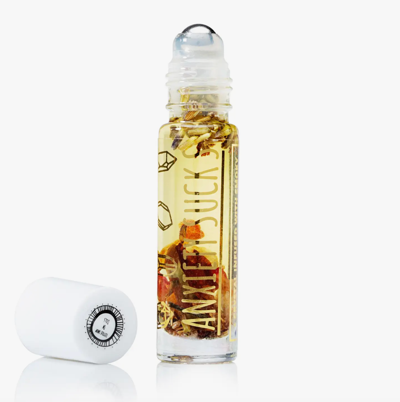 Little Shop of Oils Essential Oil and Crystal Infused Roller