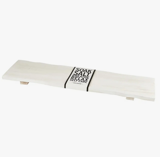 Bella Sleep + Spa White Wood Bath Board