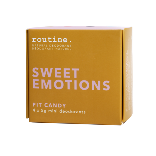 Routine - SWEET EMOTIONS Mini Cream Deodorant Kit