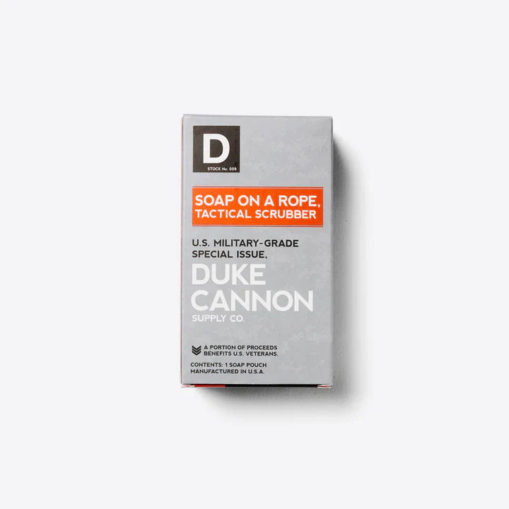 Duke Cannon® Soap on A Rope, Tactical Scrubber