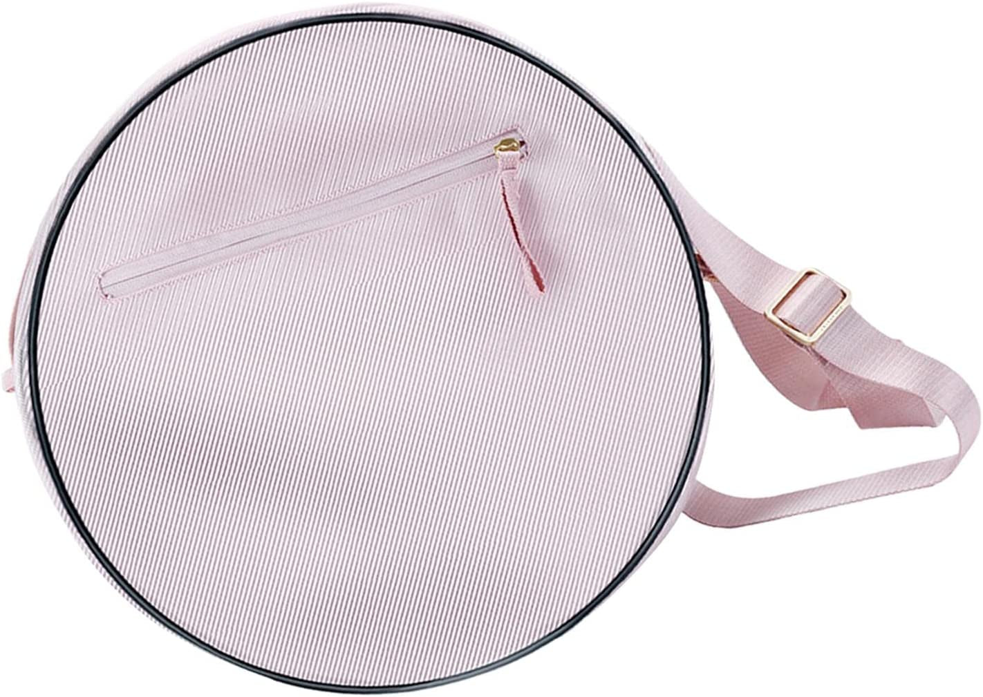 UGPLM Lightweight Yoga Roller Ring Wheel Bag Pink Waterproof Strong Load Bearing Storage Bag Yoga Pilates Circle Bags for Flexibility