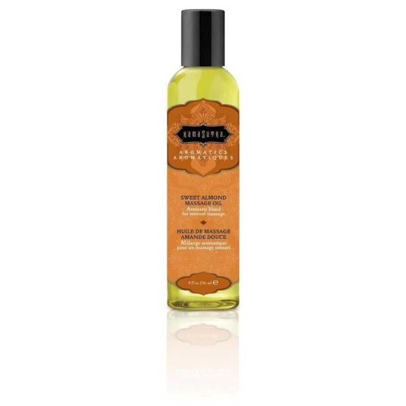 Kama Sutra Aromatic Massage Oil Sweet Almond 8oz Intimates Adult Boutique
