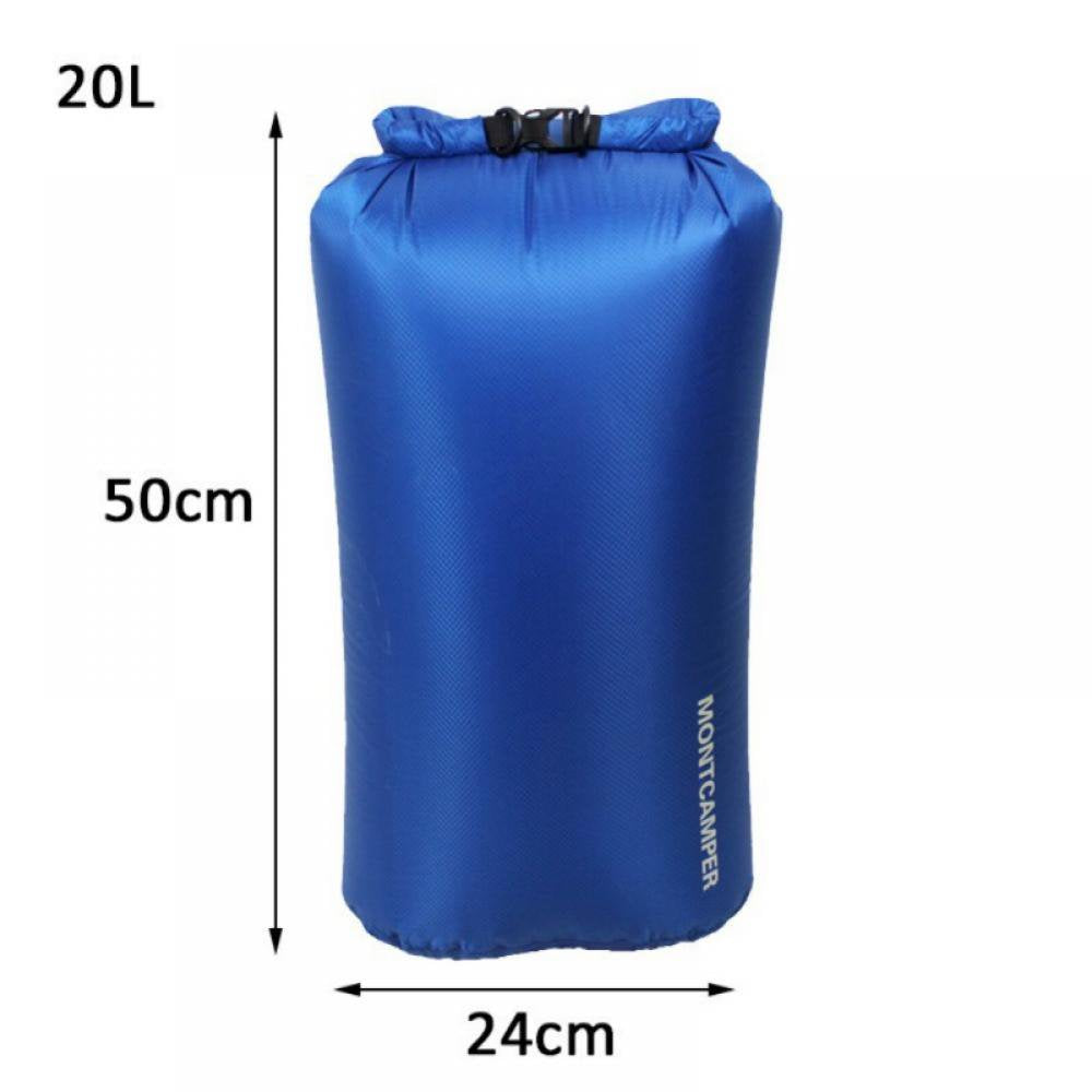 Floating Waterproof Dry Bag 10L/20L/35L, Roll Top Sack Ultralight Debris Clothes Storage Bag for Kayaking, Rafting, Boating, Swimming, Camping, Hiking, Beach, Fishing