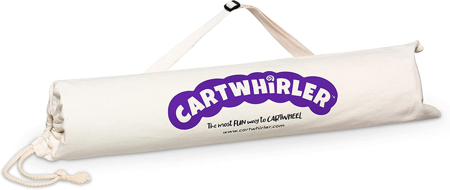 CARTWHIRLER Carrier Bag for Exercise Mats - Kids Workout Bags with Adjustable Strap and Drawstring Closure, Fits All Yoga Mats