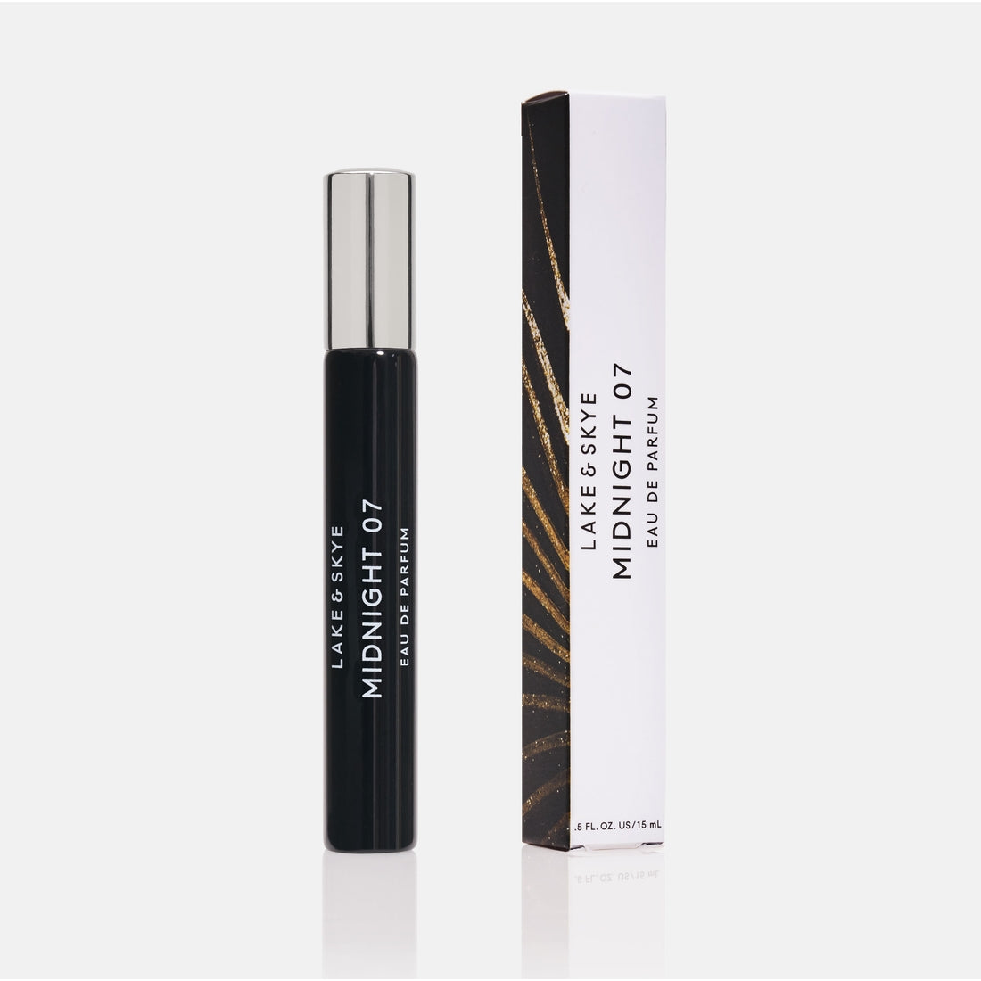 A bottle of black liquid eyeliner next to its packaging box.