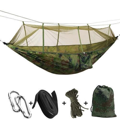 Portable Hammock w/ Mosquito Net