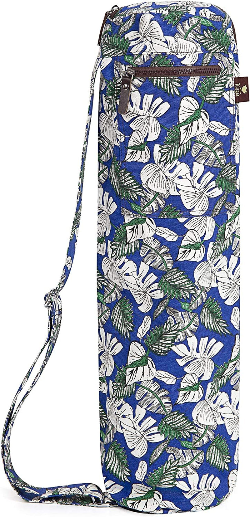 IUGA Yoga Mat Bag with Large Size Pocket & Inner Zipper Pocket, Yoga Carrier Bag Fit Most Yoga Mat Size