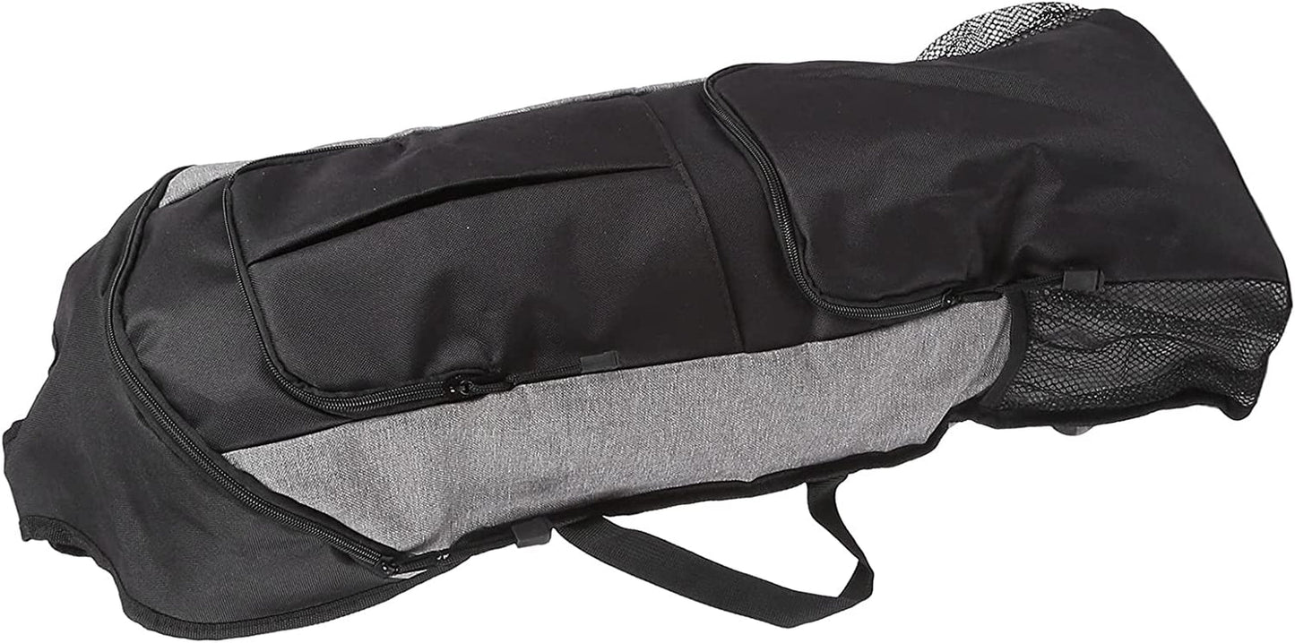 Mumusuki Yoga Mat Tote Bag, Travel Yoga Gym Bag Multifunctional Carrier for Men Women Fitness Shoes Compartment