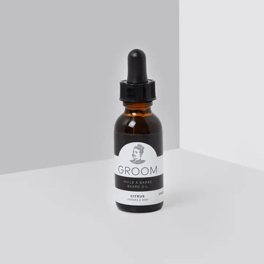 GROOM - Beard Oil (Citrus, 30 mL)