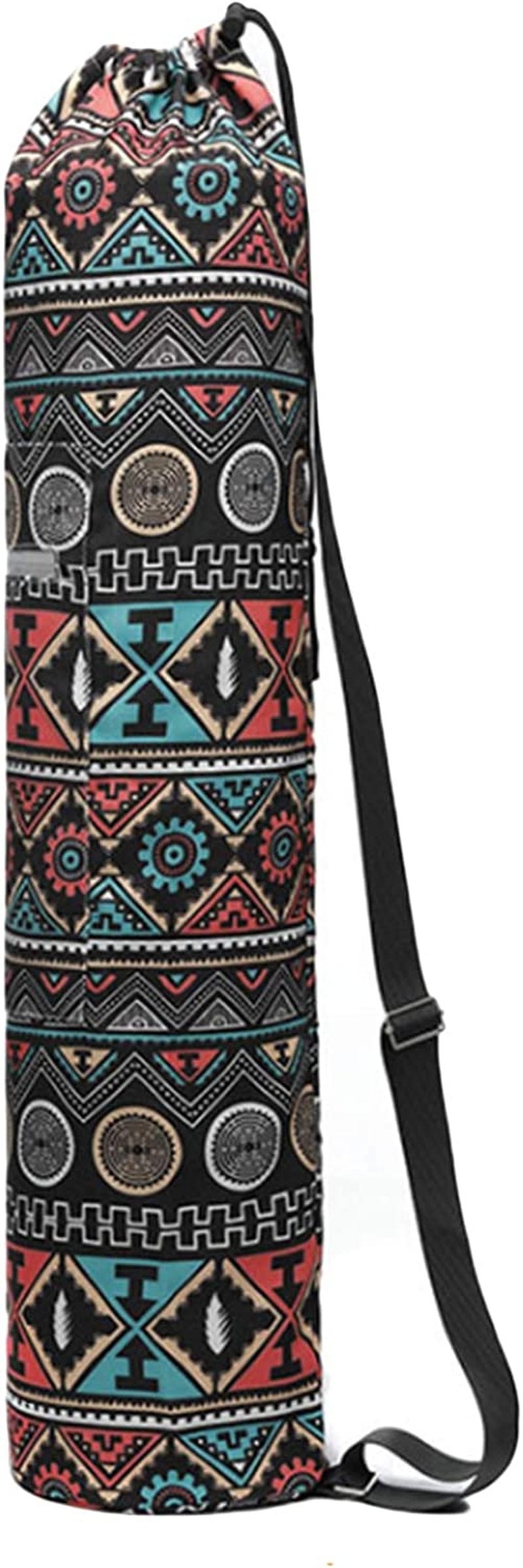 Jueshanzj Adjustable Shoulder Strap Canvas Yoga Mat Bag