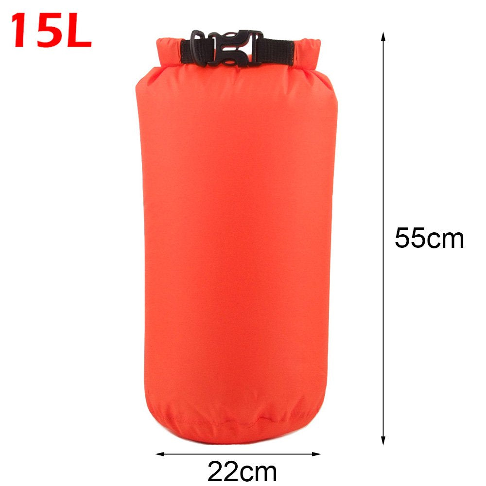 LUCKSTONE Waterproof Dry Bag Compression Sack Storage Bag for Kayaking Beach Rafting Boating Hiking Camping Fishing