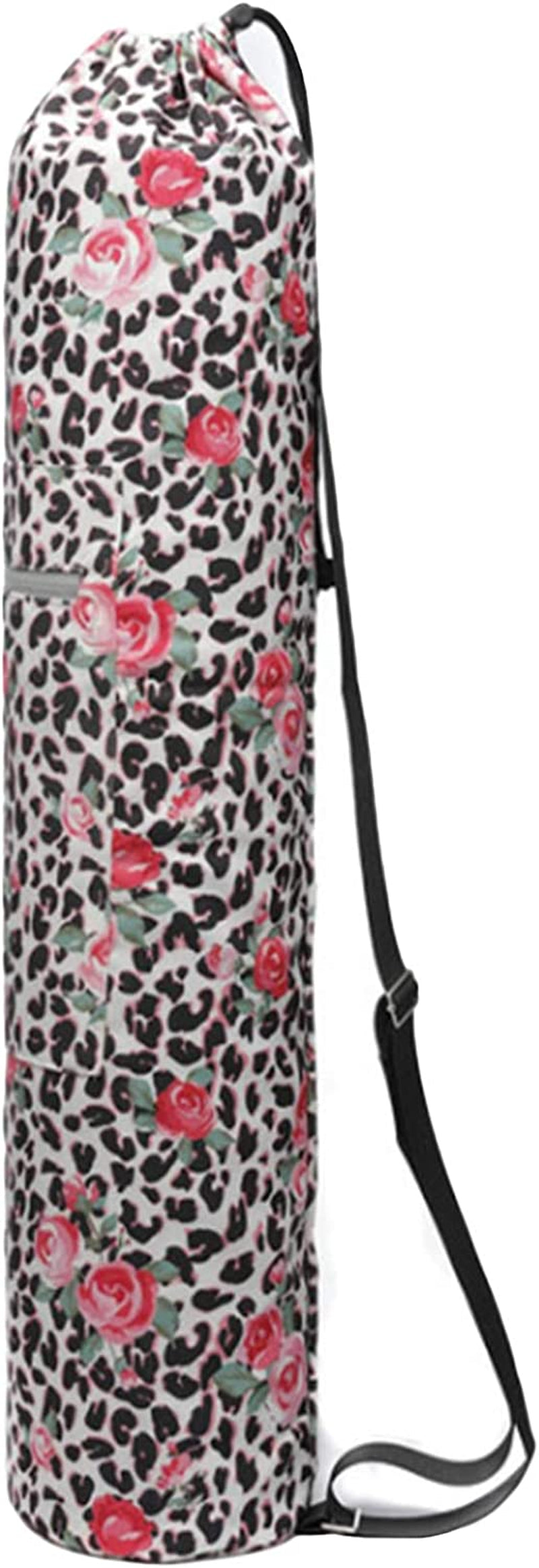 Jueshanzj Adjustable Shoulder Strap Canvas Yoga Mat Bag