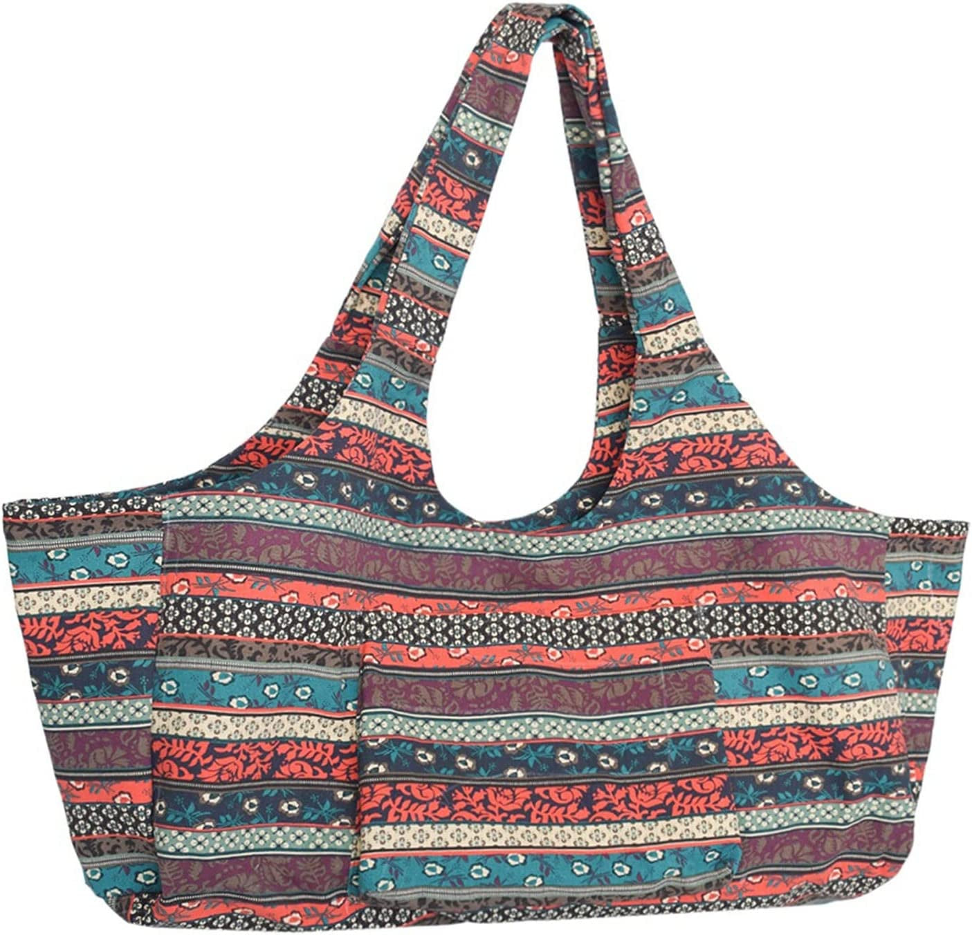 DIWANG Pilates Pad Yoga Mat Bag Carrier Strap Shoulder Strap Open Pouch Gym Tote