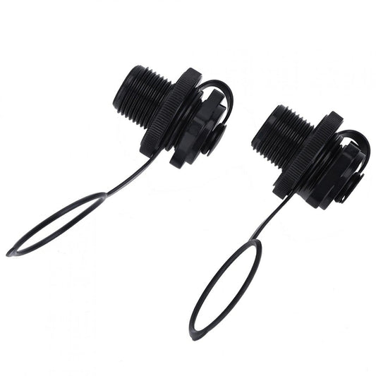 Inflatable Boat Air Valve, 2Pcs Replacement Screw Air Valve for Inflatable Rubber Dinghy Raft Pool Boat