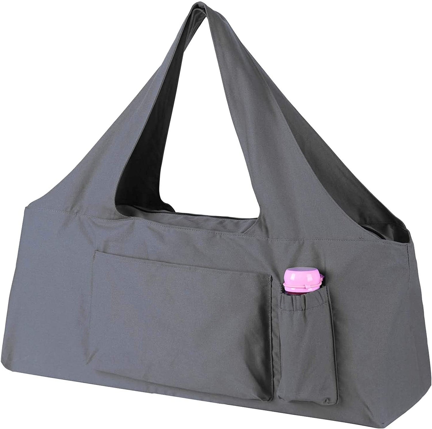 KUAK Yoga Mat Bag Large Yoga Bags and Carriers with Yoga Mat Strap, Full Zipper Closure, 5 Multi-Functional Pockets, Durable Yoga Mat Tote Sling Carrier for Women Fits Most Size Mats