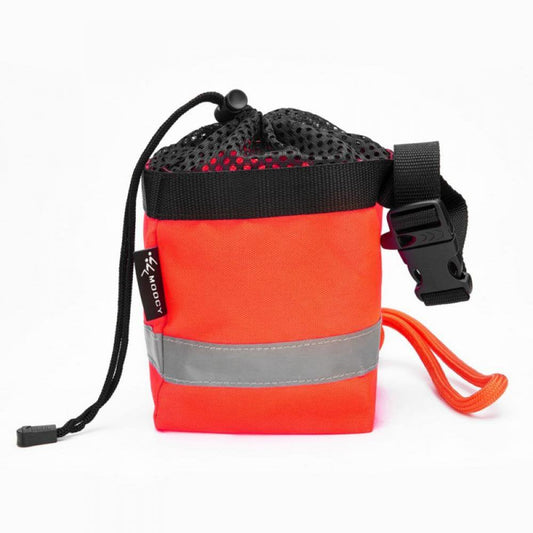 Stibadium Rescue Throw Rope Bag with 50 Feet of 5/16" Floating Reflective Line and Integrated Whistle Clip