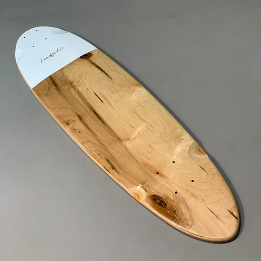 LANDYACHTZ Combined Pintail White/Maple Longboard  36"x8.5" (New Other)