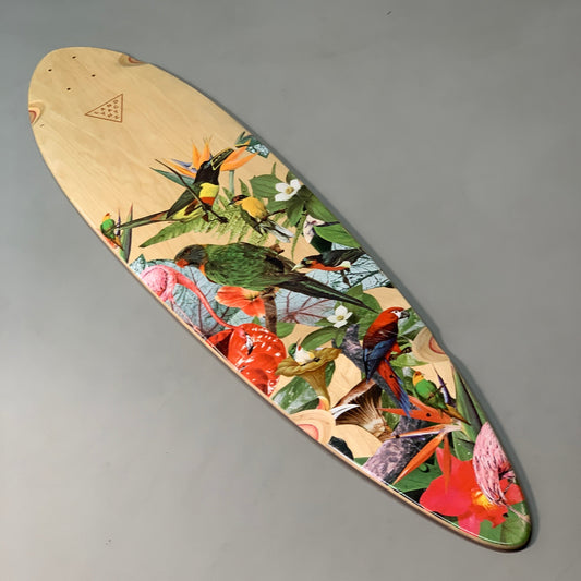 LANDYACHTZ Condor Paradise Pintail Longboard Canadian Maple  41"x10" (New Other)