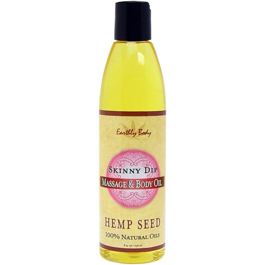 Massage & Body Oil Skinny Dip 8 Oz Intimates Adult Boutique