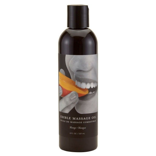 Massage Oil Edible Mango 8oz Intimates Adult Boutique