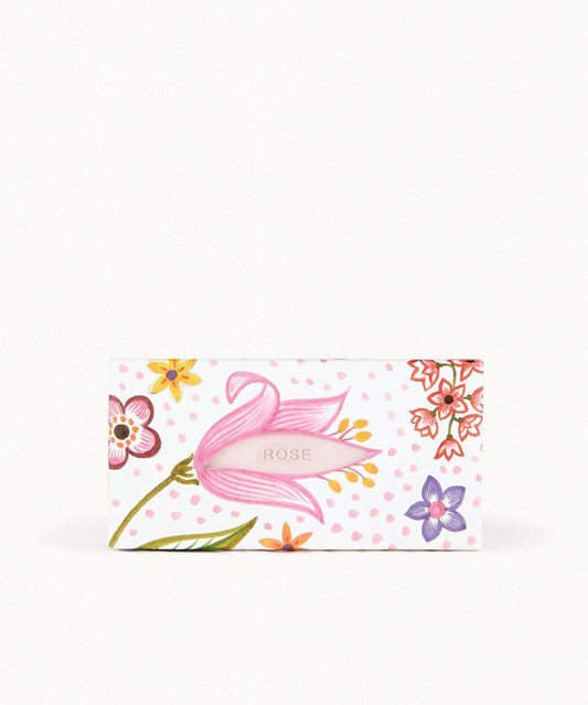 Floral Pebble Soap Perfumed Soap Bar | Rose