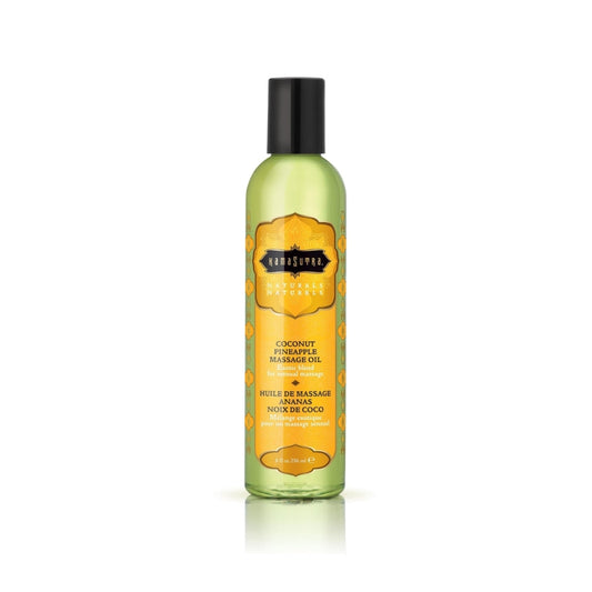 Naturals Massage Oil Coconut Pineapple Intimates Adult Boutique