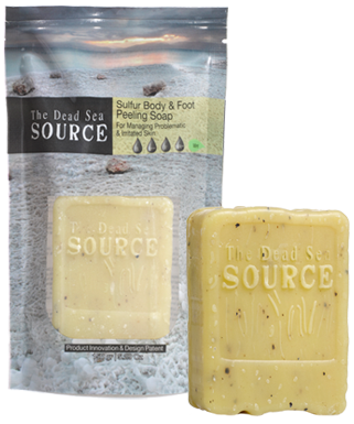 Sulfur Body & Foot Peeling Soap