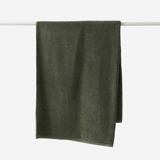 Cotton Bath Towel Range - Olive