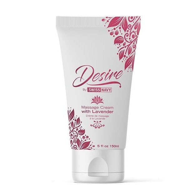 Swiss Navy Desire Massage Cream Lavender 5 Oz Intimates Adult Boutique