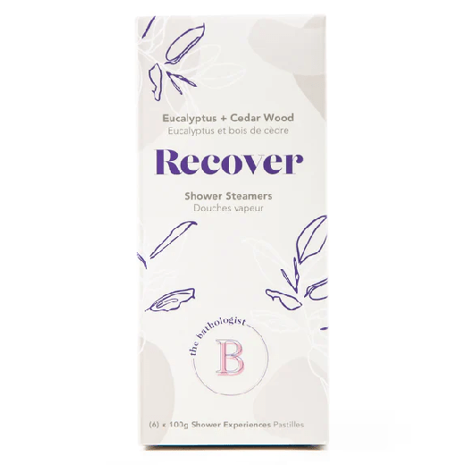 The Bathologist Recover Shower Steamers Euclayptus + Cedar Wood 6 x 100g Pastilles